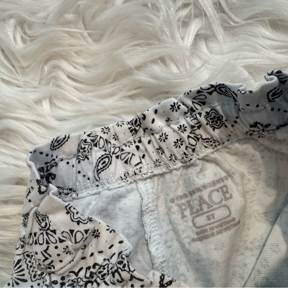 The Children’s Place Girls 5T Bandana Tank Top & Shorts Set Summer Outfit - Picture 7 of 8